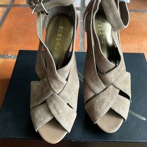 BCBGirls open toe shoe
